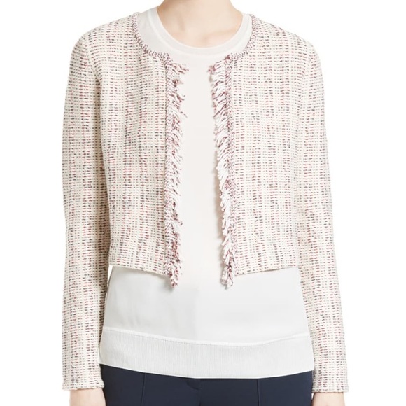 Theory Jackets & Blazers - Theory Galinne Speckle Boucle Jacket